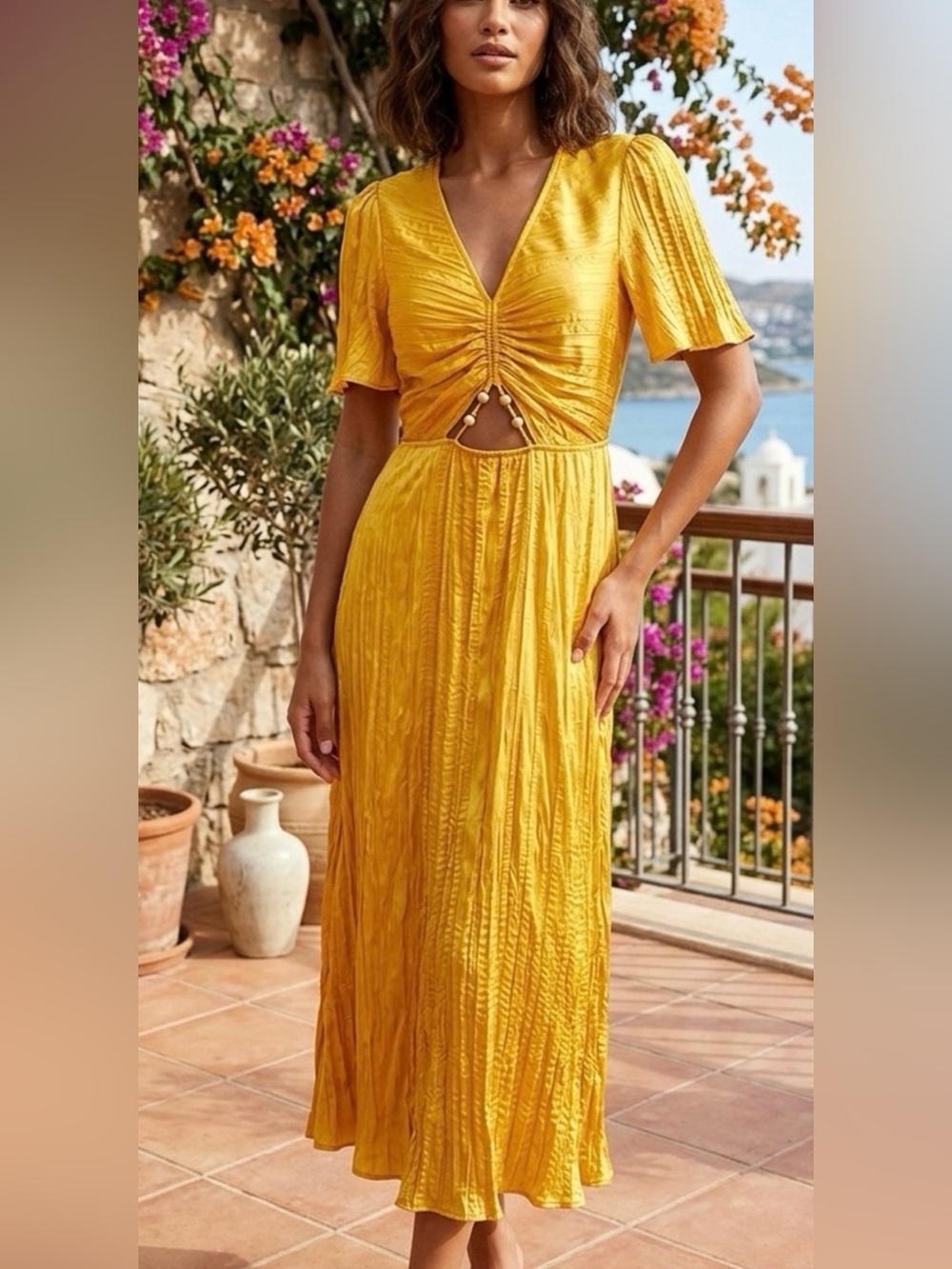 short night dress 1508 Trouser Inseam:W24 L28 Rainbow Wedding Dress Women's Drop Waist Knit 110 cm/41